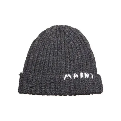 MARNI Шерсть Бини Серый Мужской