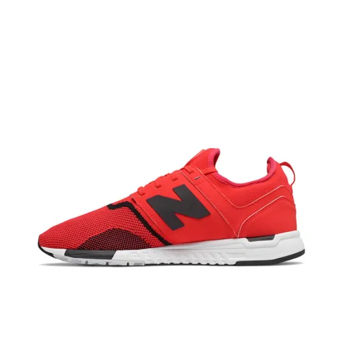 New Balance NB 247 Low Топ Марафон Беговые кроссовки Унисекс Красный