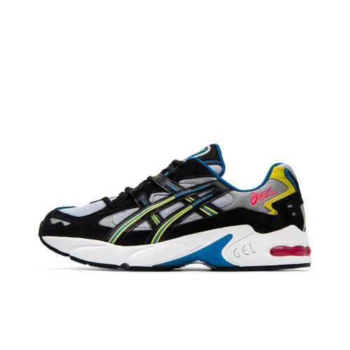Asics Gel Kayano 5 OG Low Топ Беговые кроссовки Унисекс Черный Серый