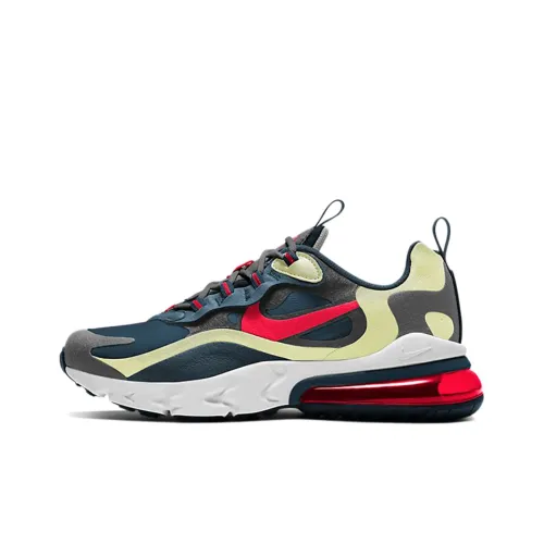 Nike Air Max 270 Low Топ Марафон Беговые кроссовки Женские Красный синий Желтый