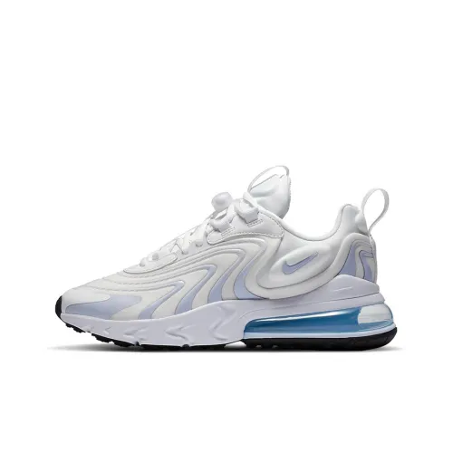 Nike Air Max 270 Low Топ Беговые кроссовки Женские Белый Синий