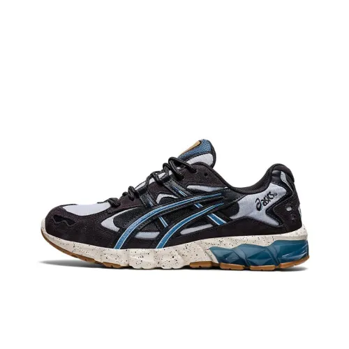 Asics Gel Kayano 5 Low Топ Беговые кроссовки Мужские Графитовый Серый Черный