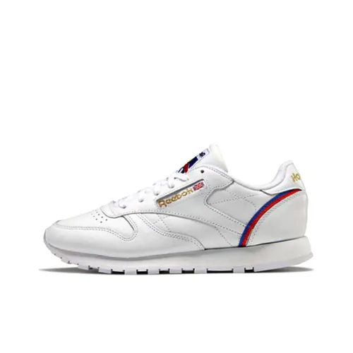 Reebok Classic Leather Беговые кроссовки Низкий Топ Женские