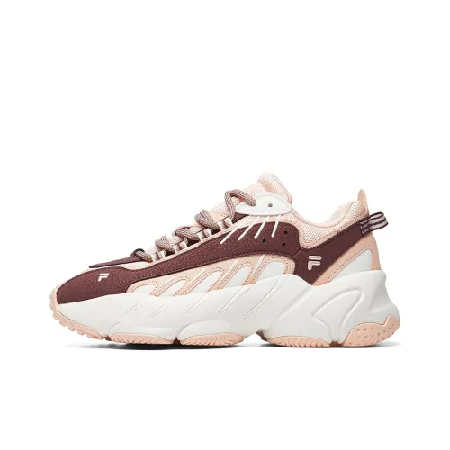 FILA Ade Low Топ Повседневные Беговые Кроссовки Женские Красный Белый