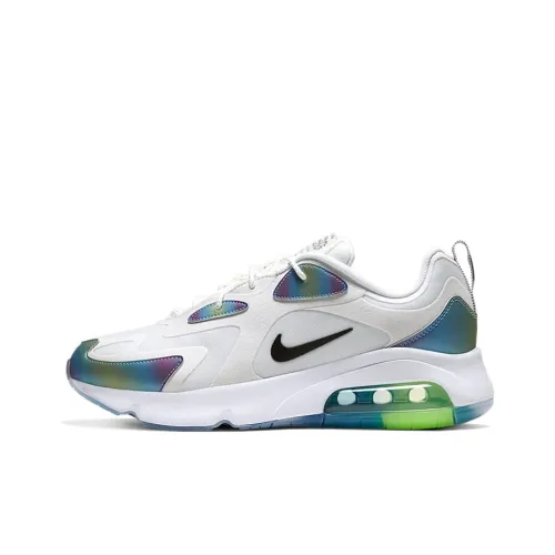 Nike Air Max 200 Low Беговые кроссовки Unisex Градиент Синий Зеленый