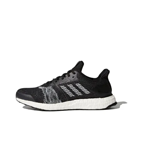 Adidas ULT Нескользящий Легкий Низкий Топ Марафон Беговые кроссовки Мужской Черный Облачный Белый