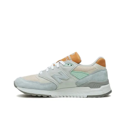 New Balance NB 998 Low Топ Повседневные Беговые Кроссовки Unisex Light Синий
