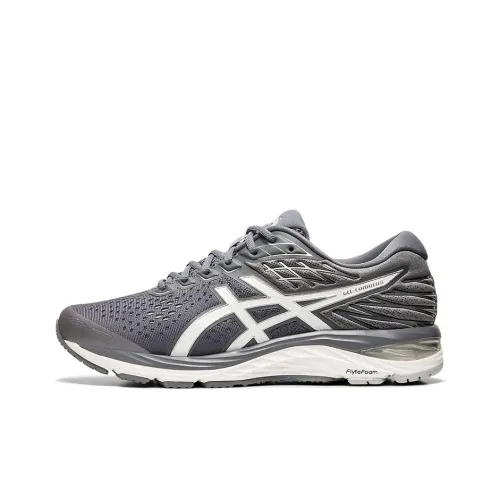 Asics Gel CUMULUS 21 Low Топ Беговые кроссовки Мужские Белые Серые