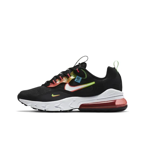 Nike Air Max 270 Low Беговые кроссовки Женские Черный Красный Зеленый