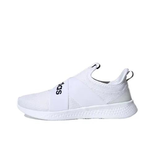 Adidas Neo Puremotion Adapt Shock Absorbers Slip-Resistant Breathable Low-Top Casual Running Shoes Women's Black White Adidas Neo Puremotion Adapt Shock Absorbers Slip-Resistant Дышащий Низкий Топ Повседневные Беговые Кроссовки Женские Черный Белый
