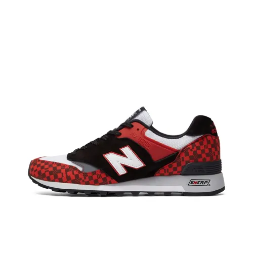 New Balance NB 577 Low Топ Повседневные Беговые Кроссовки Мужские Черные Красные