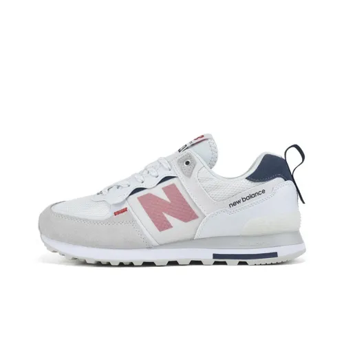 New Balance NB 574 Low Топ Беговые кроссовки Унисекс Белый Серый