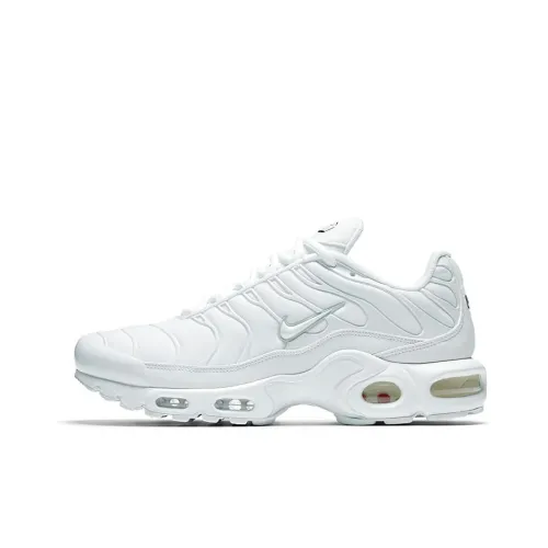 Nike Air Max Plus Low Топ Беговые кроссовки Женские Белые