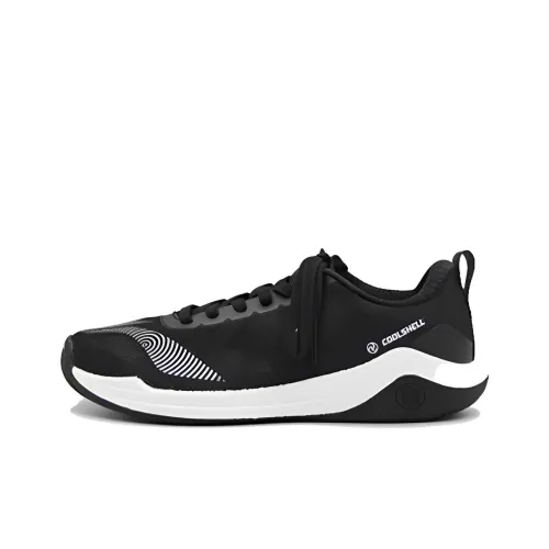 LINING Амортизация Устойчивость к истиранию Функциональность Низкий Топ Обувь для настольного тенниса Унисекс Белый Черный