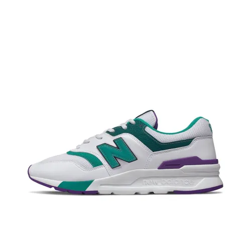 New Balance NB 997H Low Топ Повседневные Беговые Кроссовки Унисекс Белый Зеленый