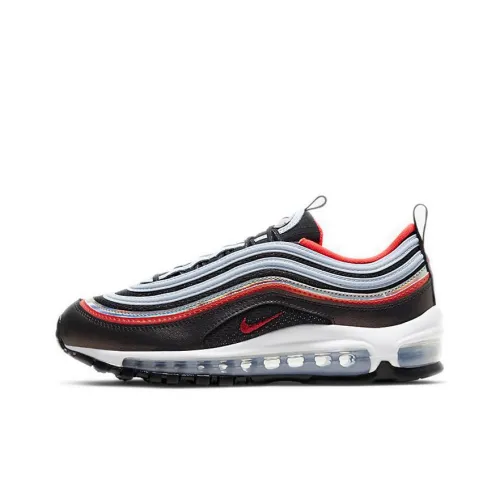 Nike Air Max 97 Low Топ Повседневные Беговые кроссовки GS Черный Синий Красный