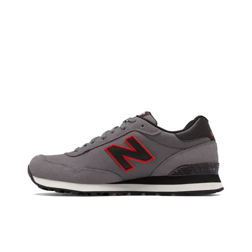 New Balance NB 515 Low Топ Беговые кроссовки Мужской Серый Красный