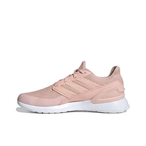 Adidas Rapidarun Дышащие Низкие Беговые Кроссовки Женские Розовые