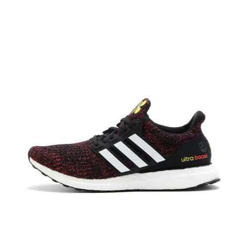 Disney x Adidas ULT Slip-resistant Abrasion-resistant Lightweight Low-Top Casual Running Shoes Unisex Black Red Disney x Adidas ULT Противоскользящий Устойчивый к истиранию Легкий Низкий Топ Повседневные Беговые Кроссовки Унисекс Черный Красный