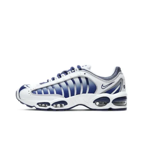 Nike Air Max Tailwind Low Беговые кроссовки Топ Унисекс Белый Синий