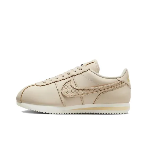 Nike Cortez Collection Беговые кроссовки Низкие Топ Бежевые Женские