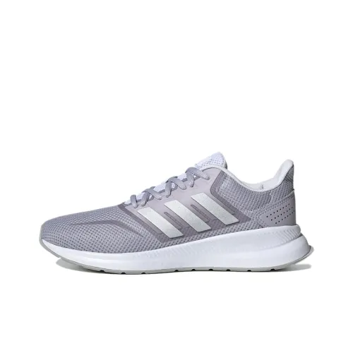 Adidas Neo Runfalcon 1,0 Дышащие Низкие Кроссовки для Бега Повседневные Женские Фиолетовые