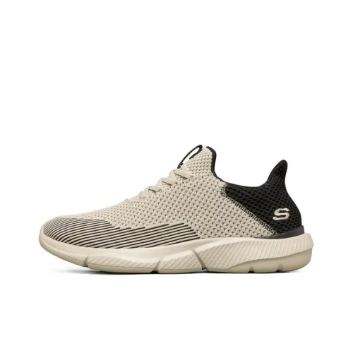 Skechers Ingram Low Top Беговые кроссовки Мужские Черный Умбра