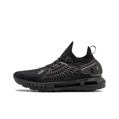 Under Armour HOVR Phantom Амортизация Легкий Устойчивый к истиранию Низкий Топ Повседневная Беговая Обувь Мужская Черный Warrior
