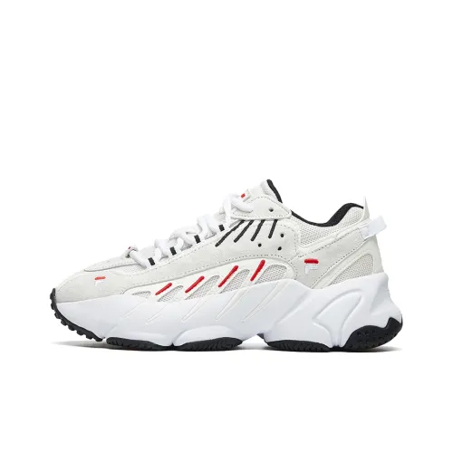 FILA Ade Low Топ Беговые кроссовки Женские Молочно-белый