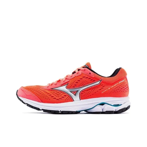 Mizuno Rider 22 Амортизация Устойчивый к истиранию Дышащая Поддержка Низкий Топ Беговые кроссовки Женские