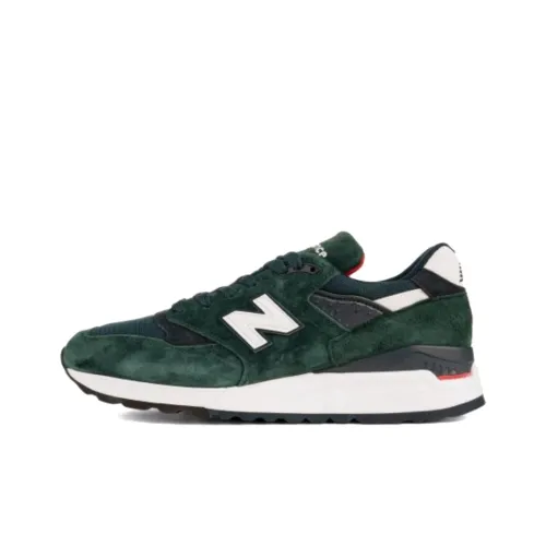 New Balance NB 998 Амортизация Покрытие Низкий Верх Беговые кроссовки Унисекс Яшма Винтаж