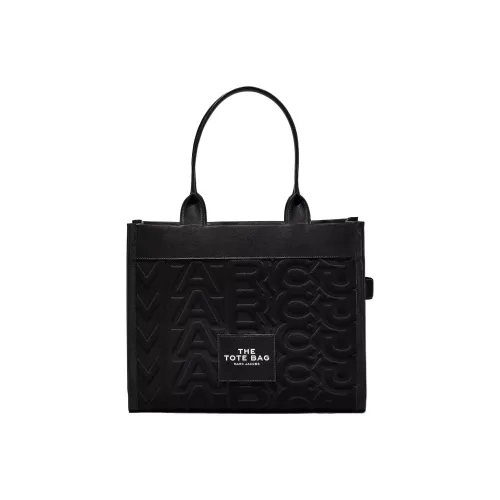 MARC JACOBS Кожаная отделка Тоут Сумка Сумка для покупок Сумка на плечо Сумка Большая Женская Черная