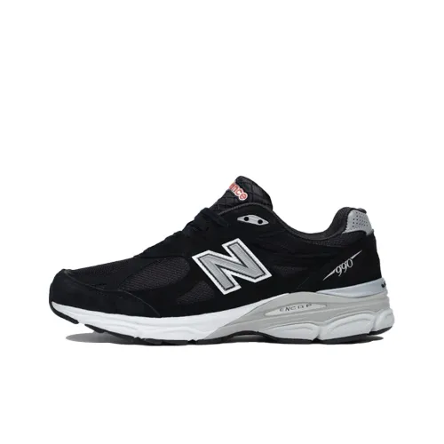 New Balance NB 990 V3 Low Топ Беговые кроссовки Мужской Черный