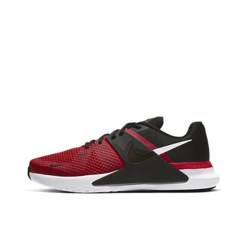Nike Renew Fusion Slip-Resistant Low Top Беговые кроссовки Унисекс Черный Красный