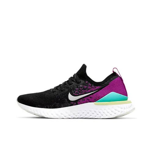 Nike Epic React Flyknit 2 Детские беговые кроссовки Низкий топ Женские