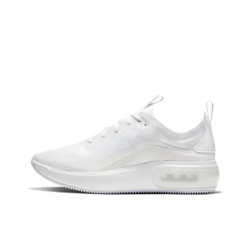 Nike Air Max DIA Low Топ Повседневные Беговые Кроссовки Женские Чисто Белые