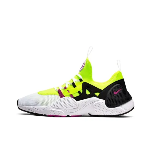 Nike Huarache E.D.G.E. Амортизация Устойчивость к истиранию Дышащий Низкий Топ Повседневные Беговые кроссовки Мужские Неоново-зеленый