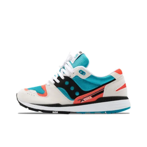 Saucony Non Bottom Легкий Низкий Топ Повседневная Беговая Обувь Мужская Белый Фиолетовый