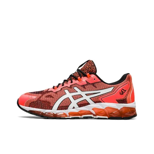 Asics Gel Quantum 360 6 Low Топ Беговые кроссовки Мужские Красный Белый