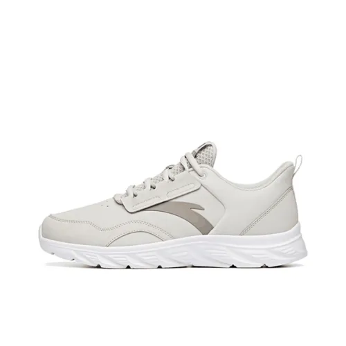 ANTA RUNNING Collection Амортизаторы Shock Absorbers Противоскользящие Устойчивые к истиранию Низкий Топ Беговые кроссовки Мужские Оттенок 1 Серый