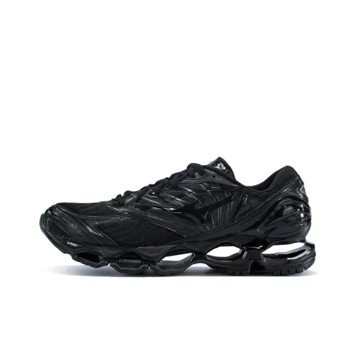 Mizuno Prophecy 8 Амортизация Устойчивость к истиранию Дышащие Низкие Кроссовки для бега Мужские Черные