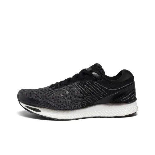 Saucony Freedom 3 Low Топ Беговые кроссовки Женские Черный белый