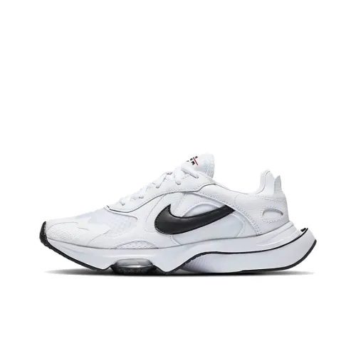 Nike Air Zoom Division Амортизаторы Slip-resistant Низкий Топ Повседневные Беговые кроссовки Женские Белые Черные