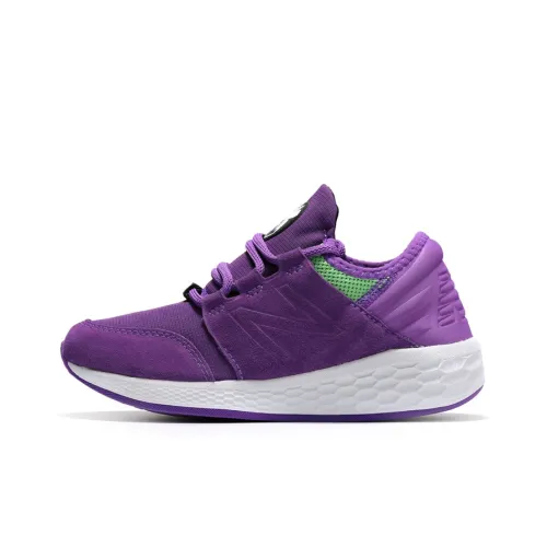 EVA x New Balance NB EVA Амортизация Низкий Топ Повседневные Беговые Кроссовки Унисекс Фиолетовый D Ширина