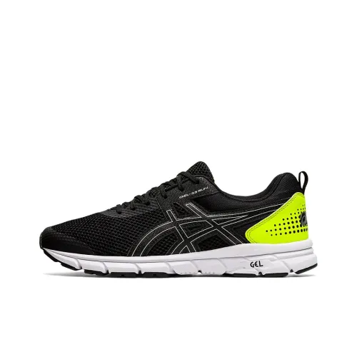 Asics Низкий Топ Беговые Кроссовки Мужские Черные Зеленые