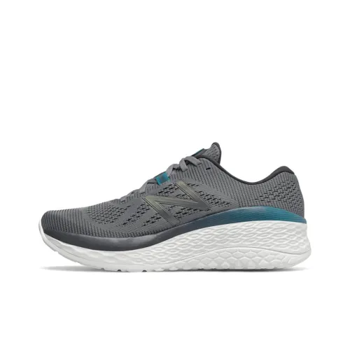 New Balance NB Свежий Foam More Дышащий And Легкий Низкий Топ Беговые кроссовки Мужские Серые 2E Ширина