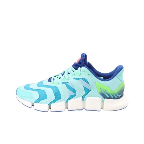 Adidas Slip-resistant Abrasion-resistant Low Top Marathon Running Shoes Unisex Blue Green Adidas Противоскользящие Аbrasion-resistant Низкие Кроссовки для Бега Marathon Унисекс Синий Зеленый