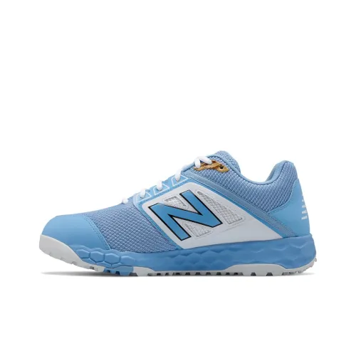 New Balance Амортизация Покрытие Низкий Верх Беговые кроссовки Unisex Light Синий