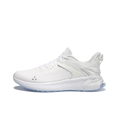 PEAK Slip-resistant Abrasion-resistant Lightweight Low-top Running Shoes Men's White PEAK Противоскользящие Устойчивые к износу Легкие Низкий верх Беговые кроссовки Мужские Белые
