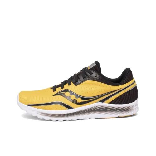 Saucony Kinvara Elite 11 Low Топ Беговые кроссовки Мужской Желтый